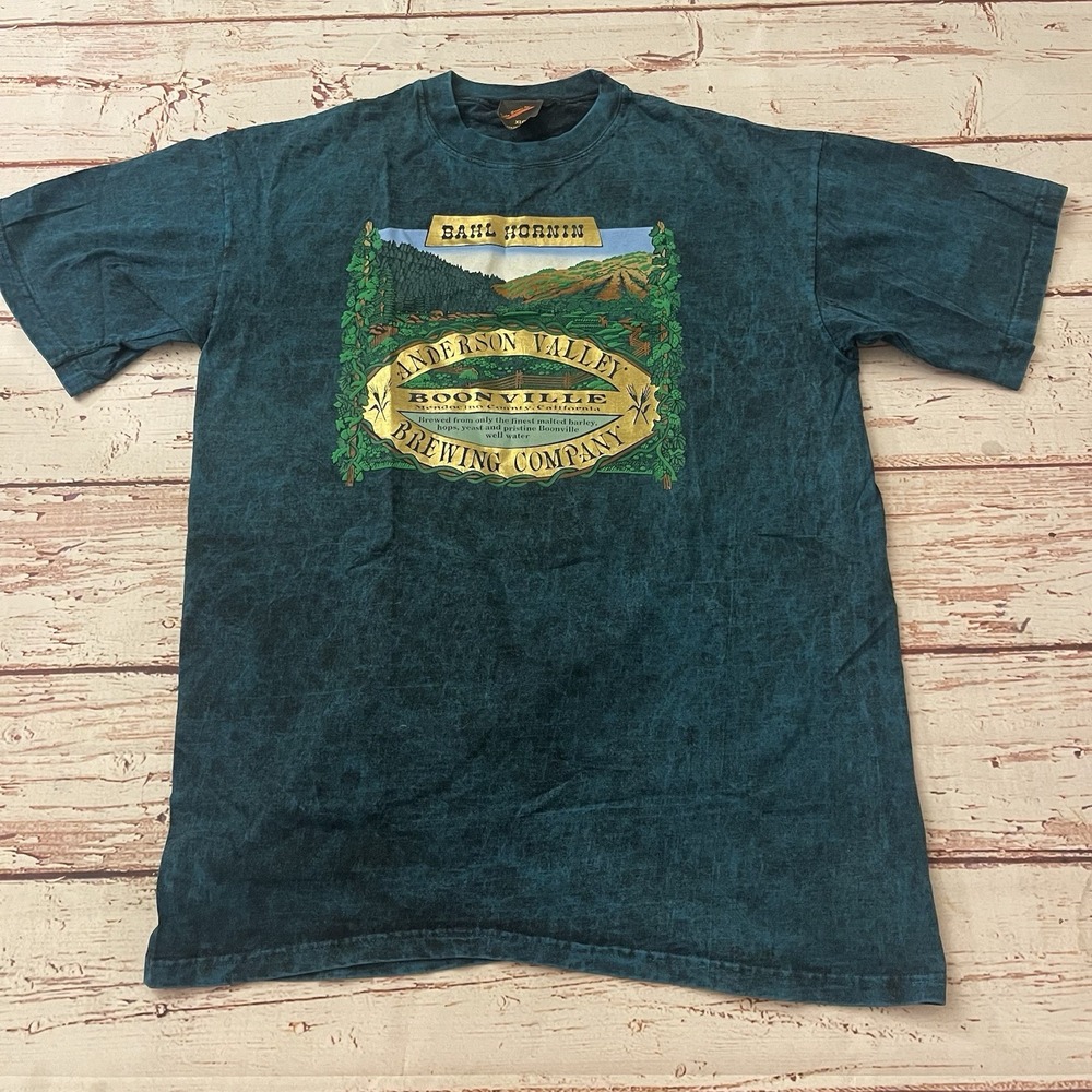 Anderson Valley Brewing Company Boonville‎ Bahl Hornin T Shirt Size XL Men's